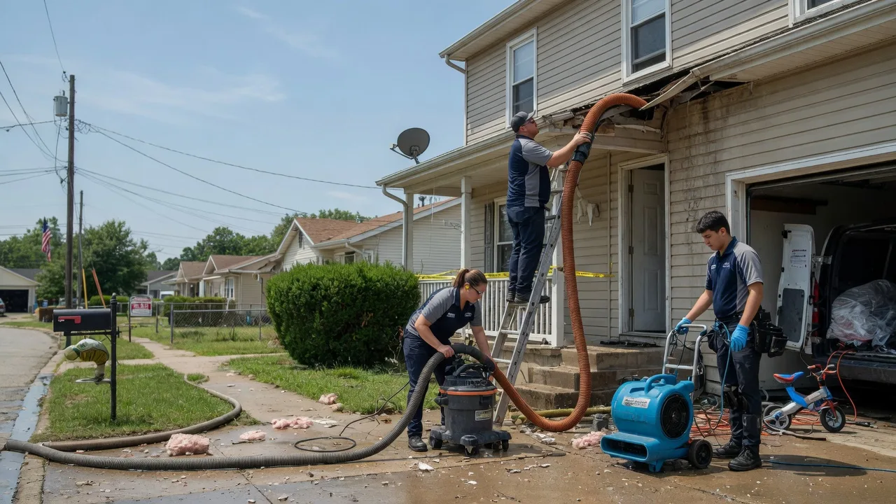 Water Damage Restoration in Sherman, IL near me